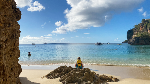 Guests Enjoying The Day Together at Little Bay